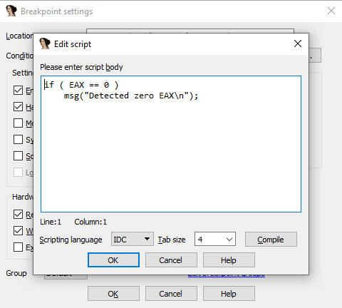 bpt script