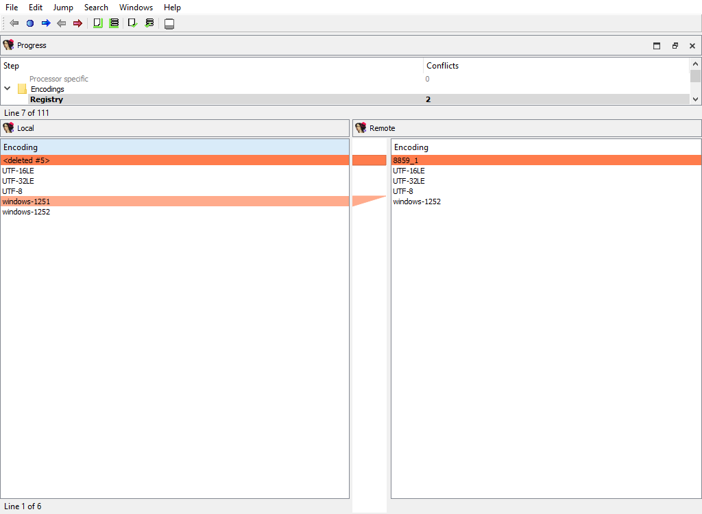 merge mh encodings